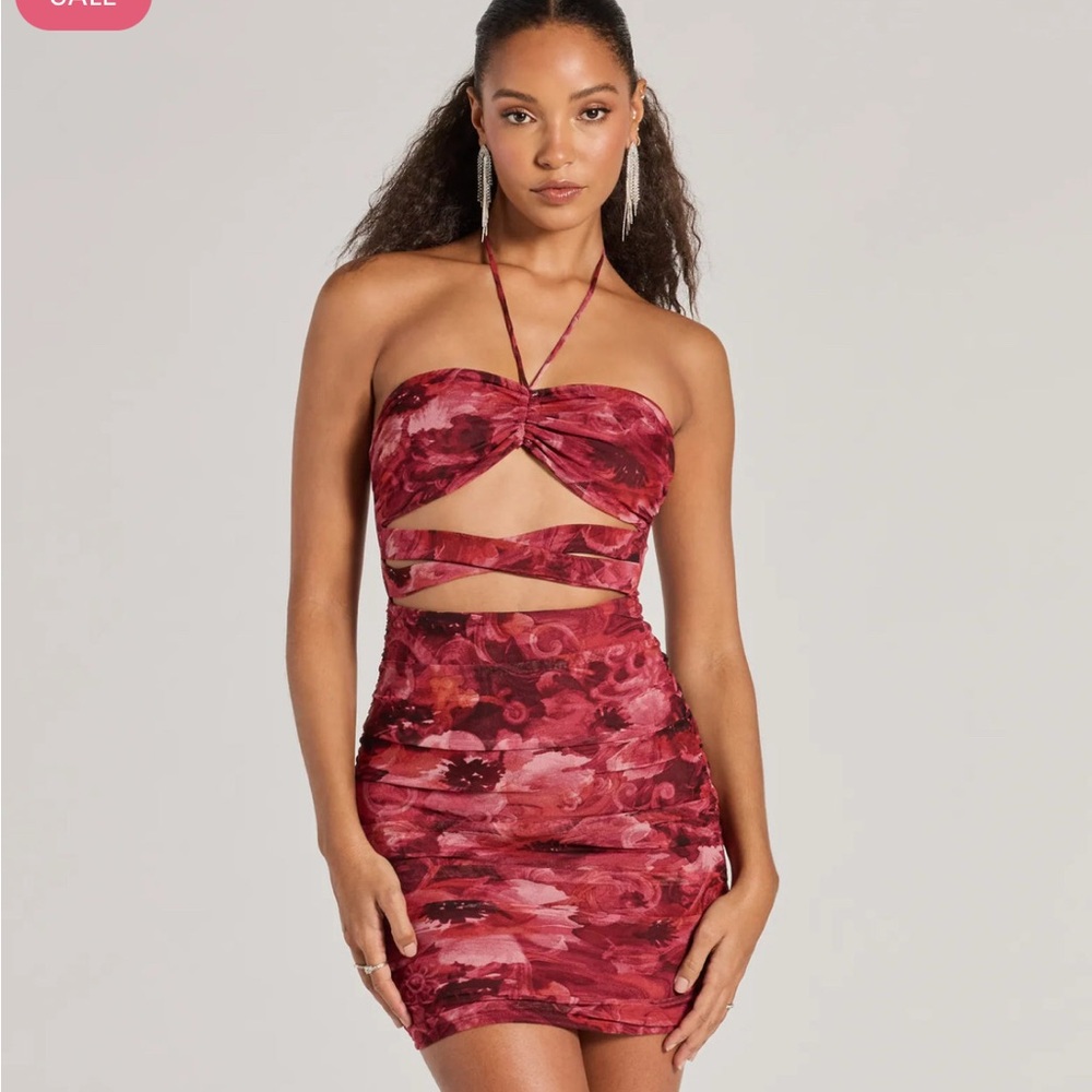 Resort Approved Abstract Mini Dress